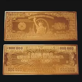 The "Million dollar" poster with gilding